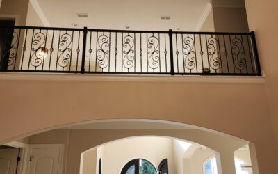 catwalk decorative iron handrail